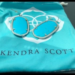 Kendra Scott Elle Drop in Turquoise